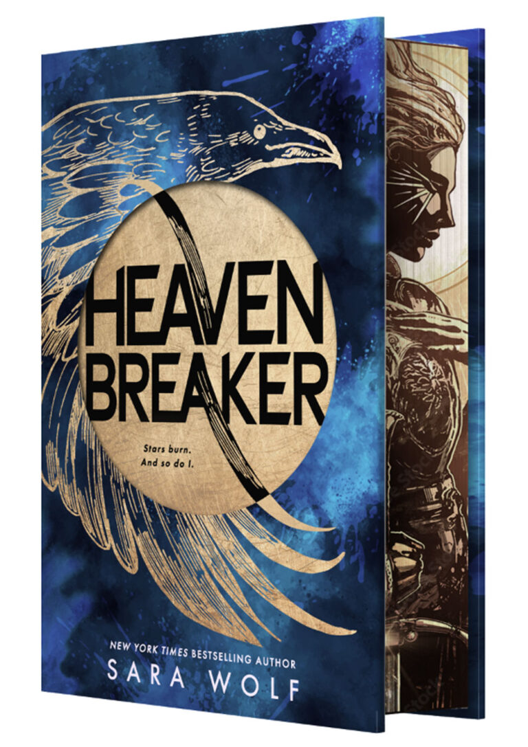 Heavenbreaker by Sara Wolf book mockup